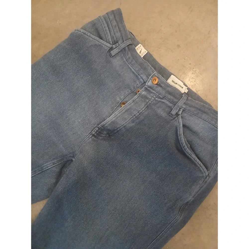 TAYLOR STITCH HEAVY CANVAS DUNGAREES - BLUE - MEN'S 36x 34 - Picture 2 of 7
